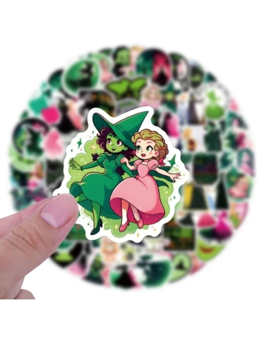 2/$10  30 Piece Wicked Themed Sticker Pack